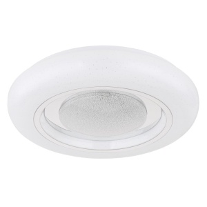 Plafoniera LED RGB cu telecomanda design modern Burro alb 39cm 135379 universul-luminii.ro