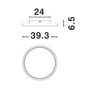 Plafoniera LED RGB si telecomanda Chet 39cm 148859 universul-luminii.ro