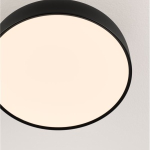 Plafoniera LED stil modern 2700K NOELIA negru 40cm - Img 6