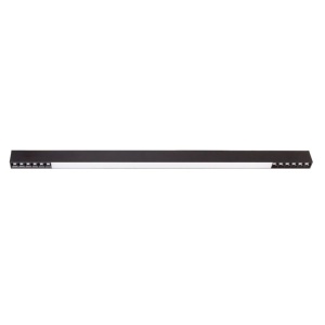 Plafoniera liniara neagra LED Rx 120cm