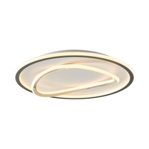 Plafoniera, Lustra aplicata LED design minimalist LENS - Img 8