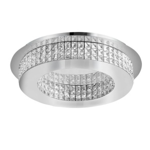 Plafoniera, Lustra LED aplicata design modern Zeffari, crom - Img 1