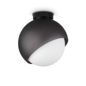 Plafoniera moderna BLOOM PL1 D22 NERO