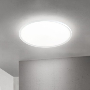 Plafoniera slim LED CCT dimabil KANT 80cm, alb - Img 2