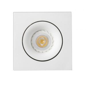 Rama Spot directionabil, incastrabil, alb, dim. 11x11cm ARGON-C, 43402