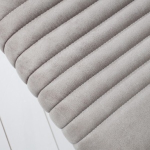 Scaun cu brate design retro Big Aston microfibra gri piatra - Img 2