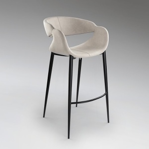 Scaun de bar design elegant Giro II - Img 4