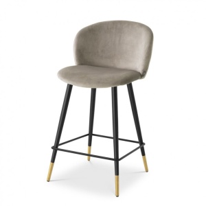 Scaun de bar design elegant LUX Counter Stool Volante, bej 115737 HZ