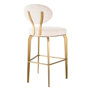 Scaun de bar elegant design LUX, Bar Stool Dorrego - Img 4