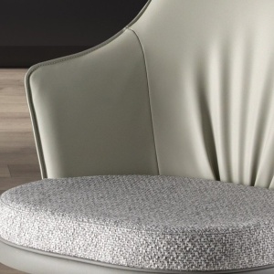 Scaun de bar pivotant cu inaltime reglabila Stool gri - Img 10