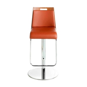 Scaun de bar tapitat design italian Steel F3179AL - Img 4