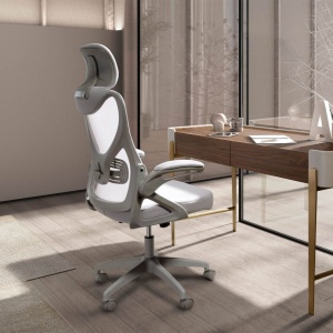 Scaun de birou pivotant design LUX Grey