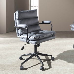 Scaun de birou pivotant design LUX Grey