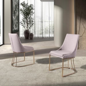 Scaun design LUX, Metal, Tesatura 4182 - Img 10