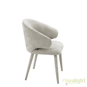 Scaun elegant design LUX Cardinale, clarck sand 111945 HZ - Img 2