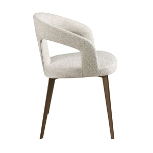 Scaun modern design italian, Tesatura Off-White - Img 10