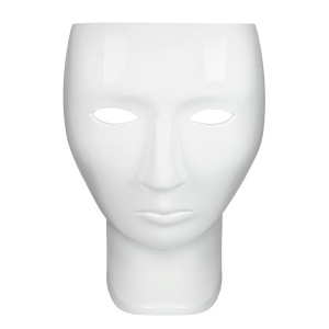 Scaun modern din fibra de sticla NEMO FACE alb