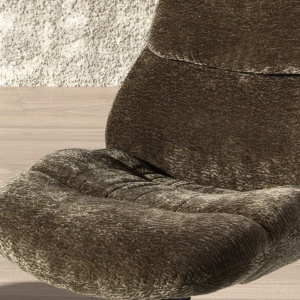 Scaun modern pivotant Olive green - Img 2