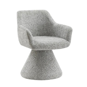 Scaun pivotant AMBIENTO tesatura Chenille gri
