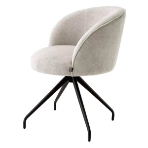 Scaun pivotant design elegant LUX Masters, Clarck sand - Img 3