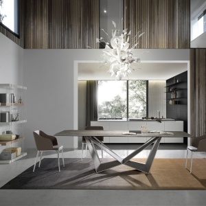 Scaun tapitat design italian Mink AC-F3201 - Img 11