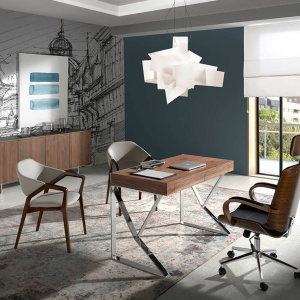Scaun tapitat design italian Nogal AC 4068-ACH17090 - Img 4