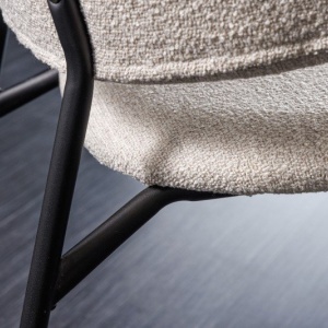 Set 2 scaune stil modern Tracy Alpine, boucle greige - Img 4