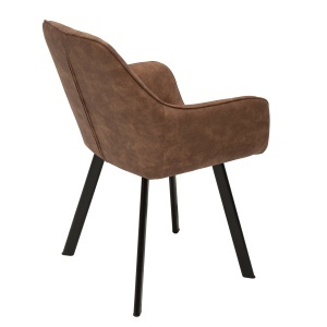 Set de 2 scaune Palermo, maro deschis A-39344 VC - Img 3