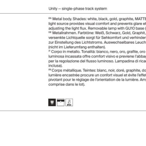 Spot, accesoriu pentru sinele monofazate Unity, Focus negru - Img 5