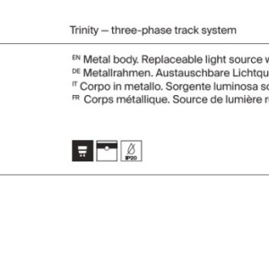 Spot, accesoriu pentru sinele trifazate Trinity, Focus alb - Img 4