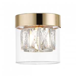Spot aplicat design modern GEM auriu C0389-01A-F7AC ZL - Img 1