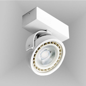 Spot aplicat directionabil JERRY 1 alb ZZ AZ1366 - Img 2