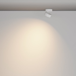 Spot aplicat directionabil LED Lens alb 3000K 12W - Img 5