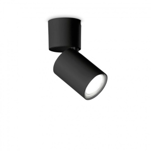 Spot aplicat directionabil TOBY PL1 NERO - Img 1
