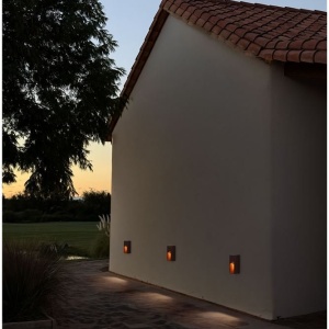 Spot aplicat perete exterior IP65 MAZU rust - Img 8