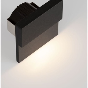 Spot aplicat perete exterior LED 2700K IP65 DAN negru - Img 4