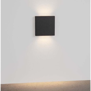 Spot aplicat perete exterior LED 3000K IP65 GOZ negru - Img 2