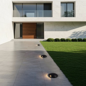 Spot aplicat sol/ perete exterior IP67, LED 3W 2700K, IK10 ROUTE