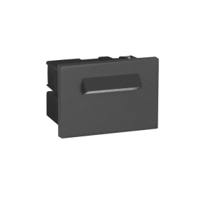 Spot incastrabil exterior LED 3000K, IP65 RECTO gri inchis - Img 2