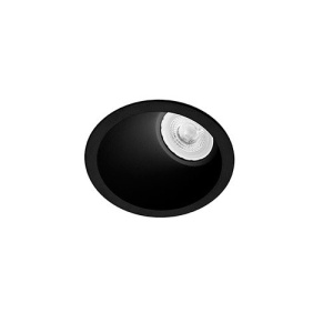 Spot incastrabil modern Wall washer negru 02100602