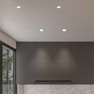 Spot incastrabil rezistent foc protectie IP65 Zelda Trimless Round negru - Img 9