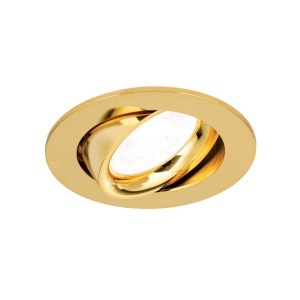 Spot incastrabil tavan directionabil CHOICE auriu D-9cm 157329 universul-luminii.ro