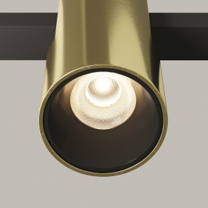 Spot LED, accesoriu pentru sina magnetica Exility, Alfa alama 237539 universul-luminii.ro