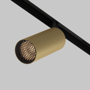 Spot LED, accesoriu pentru sina magnetica Exility, Artisan auriu mat 3000K 231409 universul-luminii.ro