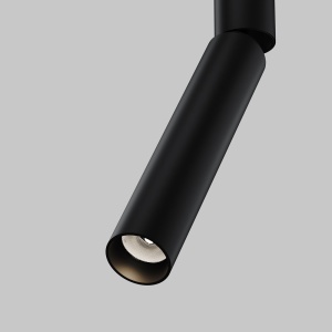Spot LED, accesoriu pentru sinele monofazate Unity, Dual negru - Img 4