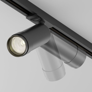 Spot LED, accesoriu pentru sinele monofazate Unity, Focus Zoom negru - Img 2