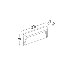 Spot LED ambiental scari de exterior IP65 Luton NVL-8403622 79619 universul-luminii.ro