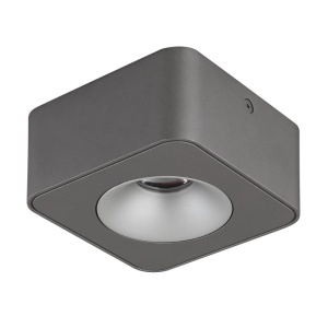 Spot LED aplicat aluminiu gri HANGARAU 1 - Img 2