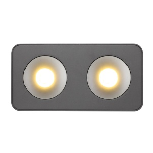 Spot LED aplicat aluminiu gri HANGARAU 2 - Img 4