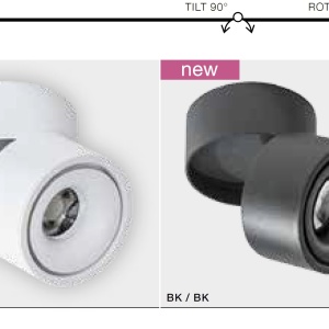 Spot LED aplicat directionabil de tavan/plafon COSTA alb - Img 4